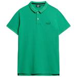 Поло Superdry Vint Destroy, зеленый - фото 2