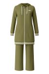 Брючный костюм MODAMIHRAM, оливковый - фото