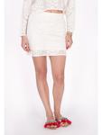 Мини-юбка IZIA, белый - фото 3