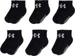 Детские четвертные носки Under Armour для мальчиков (мультипак), Black - фото 5