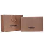 Футболка Cotton с клетчатым кантом Burberry, белый - фото 5