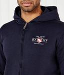 Графический свитер Regular fit Gant, синий - фото 4