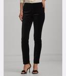 Брюки женские Lauren Ralph Lauren хлопковые прямые, черный - фото