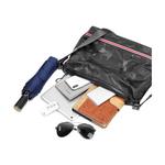 Сумка через плечо Boccasi Bjiax унисекс, Черный нейлон - фото 3