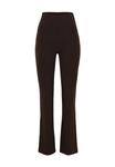 Брюки Les Lunes BELLE WARM FLARED THERMO, Dark Coffee/Brown - фото 4