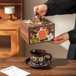 KAWASIMAYA Кофейные чашки dark brown 220ml - фото 7