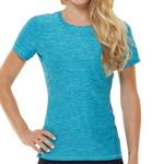 Футболка с коротким рукавом, цвет Tile Blue Shape Active, Tile Blue - фото