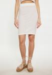 Юбка мини IZIA Skirt, белый - фото 2
