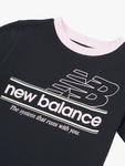 Детская футболка с принтом System New Balance, Caviar - фото 9