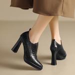 Туфли женские на высоком каблуке Zhr, черный - фото 7