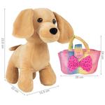 Мягкий плюшевый талисман собаки в сумочке MalPlay - фото 2