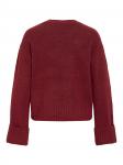 VILA Свитер 'VILuna' в темно-красном цвете - фото 2
