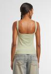 Топ Urban Classics, оливковый/белый - фото 9