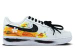 Nike Кроссовки Air Force 1 Low Top Skateboard Unisex White Black - фото 3
