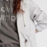 Парка с капюшоном Double Face LOUIS VUITTON, серый - фото 12