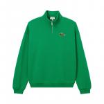 Унисекс свитшот LACOSTE, хаки - фото 3