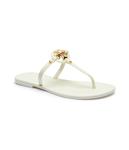 Пляжные тапочки мини миллер Tory Burch, белый - фото