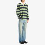 Полосатая рубашка регби Palmes, мультиколор - фото 4