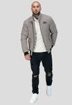 Куртка Lonsdale Light jacket, Beige Black/Black - фото 2
