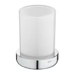 Настольный подстаканник Tempo Roca и подставка для зубных щеток, хром - фото