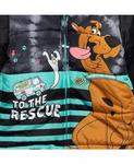 Зимнее пальто-пуховик на молнии со Скуби-Ду для мальчиков Scooby-Doo, черный - фото 6