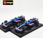 F1 BWT Alpine A523 #31 E.Ocon ШЛЕМ BBurago 1:43 - фото 11
