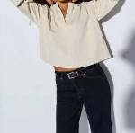 Рубашка Maya Top In Parchment Nation Ltd, Parchment - фото 3