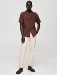 Брюки Ben Slim Tapered Mango, Light Beige - фото 2