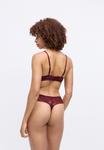 Трусы BOSS THONG PEONY, Dark Red - фото 4