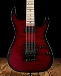Suhr Ограниченная серия Standard Thin Burst - Trans Red - фото
