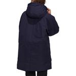 Пуховик женский синий Adidas - фото 4