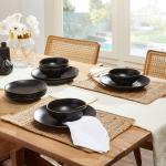 Столичный сервиз индустриальное золото 12 шт Creatable, черный - фото 2