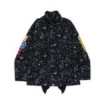 Куртка BAPE Space Camo Shark M-65, Black - фото