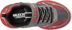 Кроссовки SKECHERS KIDS Light Storm 3 400151L, цвет Gunmetal/Red - фото 2
