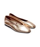 Кожаные балетки Tommy Hilfiger, золотой - фото 3