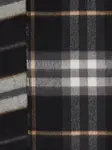 Двусторонний кашемировый шарф BURBERRY, черный - фото 2