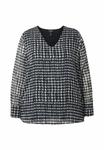 Блуза Ulla Popken Blouse, Black - фото 6