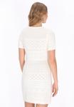IZIA Вязаное платье в цвете Off White - фото 3