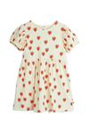 Детское платье Outlined hearts Mini Rodini, бежевый - фото