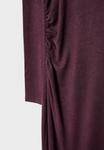 Платье Stradivarius Jersey dress, Bordeaux - фото 8