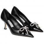 Jimmy Choo Auria Slim Heel High Heels 7cm Women's Black - фото 4