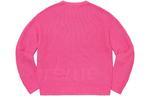 Осень-Зима 20 Свитер Унисекс Supreme, розовый - фото 10