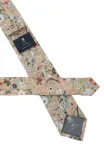 Mit floralem druck tie Prince Bow Tie, Beige - фото 4