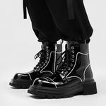 Мужские ботинки Cahhrrn X Martin Boot Men Beige Romon - фото 3