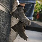 Ботинки унисекс Martin Caritesport с логотипом, хаки - фото 6