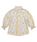 Блузка из сатина с цветочным принтом viola Paade Mode - фото 4