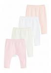Брюки 4 PACK, Leggings Next, розовый - фото 4