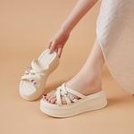 Шлепанцы женские Bull Charm, бежевый - фото 3