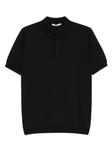 Рубашка поло тонкой вязки Kangra, черный - фото