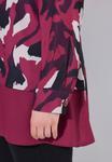 Блуза Ulla Popken Blouse, Burgundy/Bordeaux - фото 4